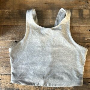 Gray Outdoor Voices sports bra size Small S like new!